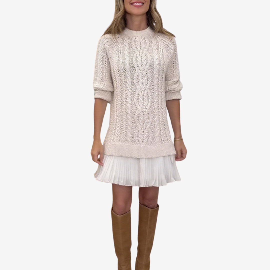 Clarice | Knitted Jersey Dress