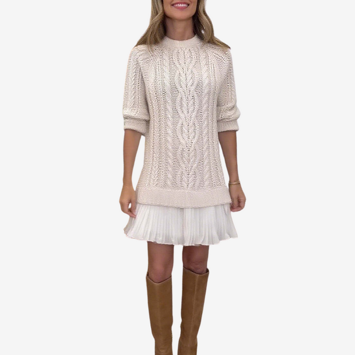Clarice | Knitted Jersey Dress