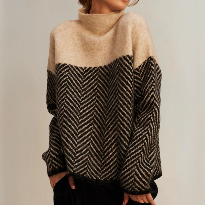 Norah | Cozy Cotton Turtleneck Sweater