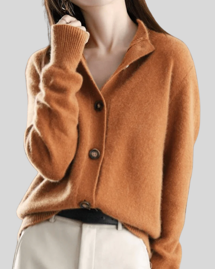 Claire | Vintage-Inspired Cashmere Cardigan