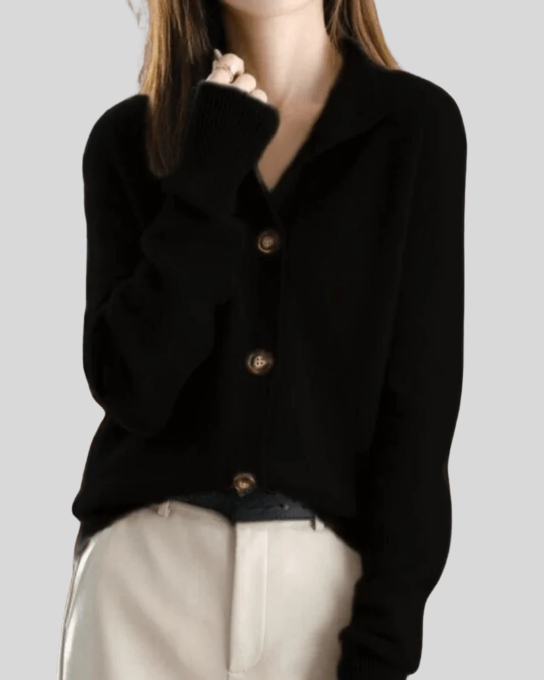 Claire | Vintage-Inspired Cashmere Cardigan