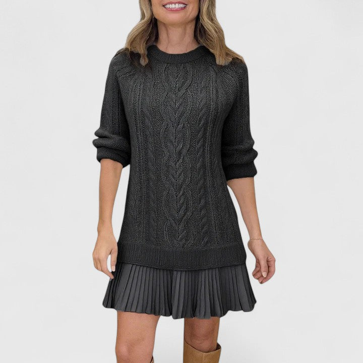Elora - Sophisticated Sweater Dress