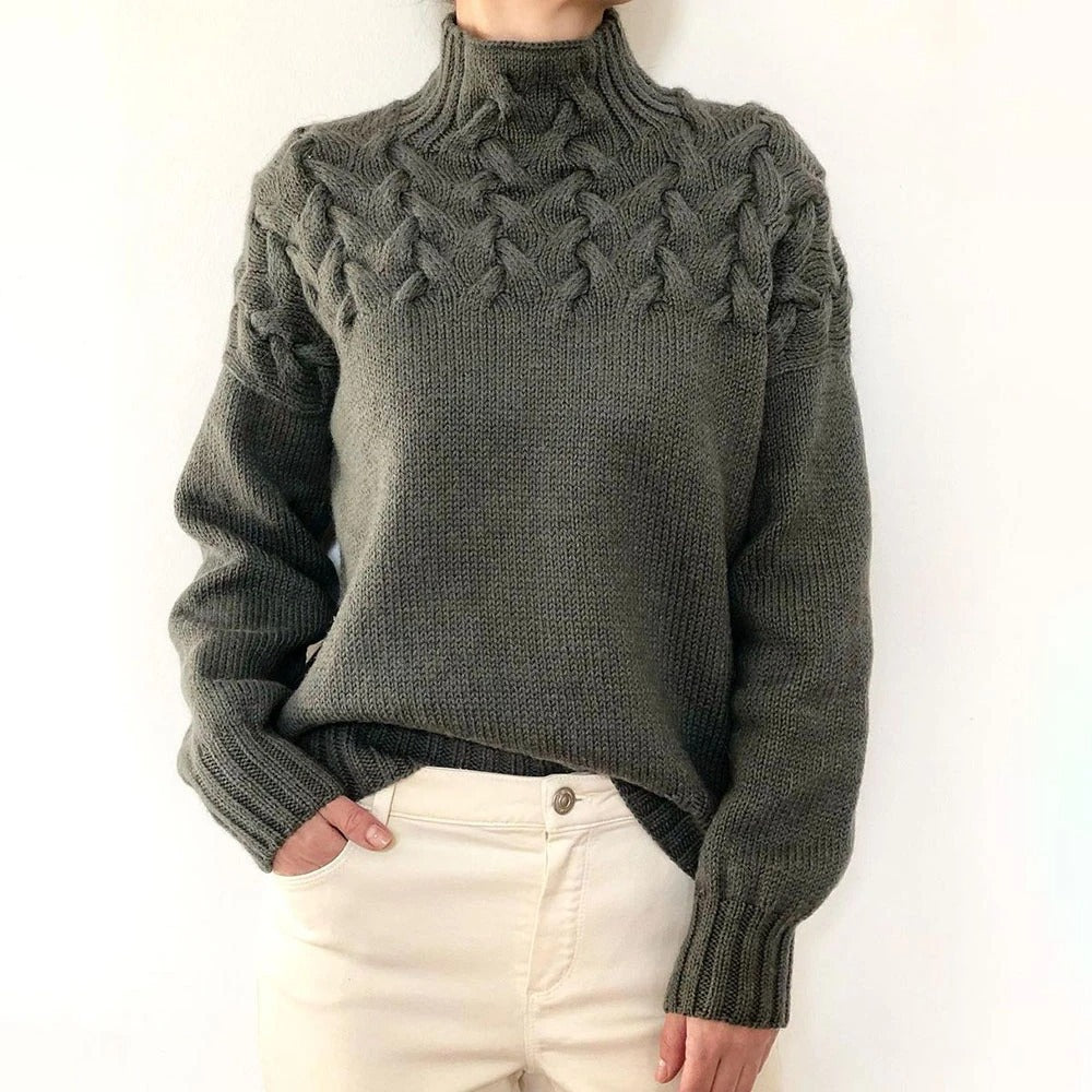 Elena | Cozy Knit Turtleneck Sweater