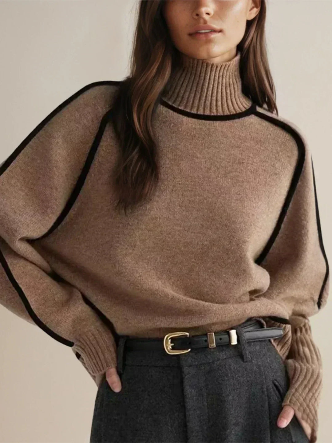 Donna | Chic Turtleneck Sweater