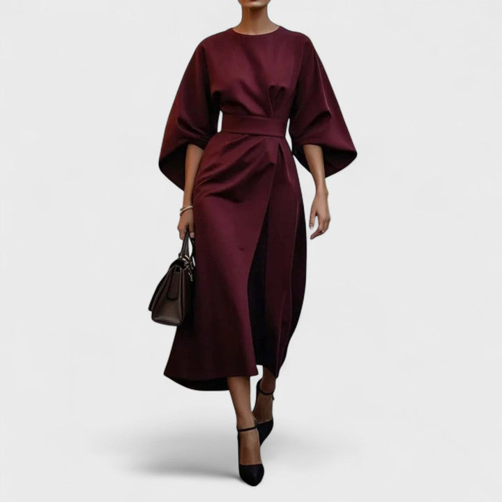 Louise - Elegant Dress with Belt