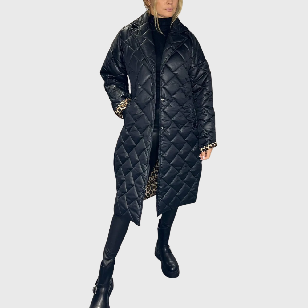 Anna | Reversible quilted coat