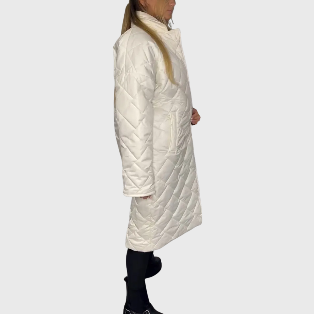 Anna | Reversible quilted coat