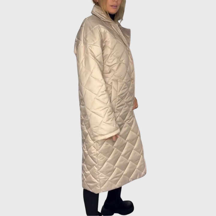 Anna | Reversible quilted coat