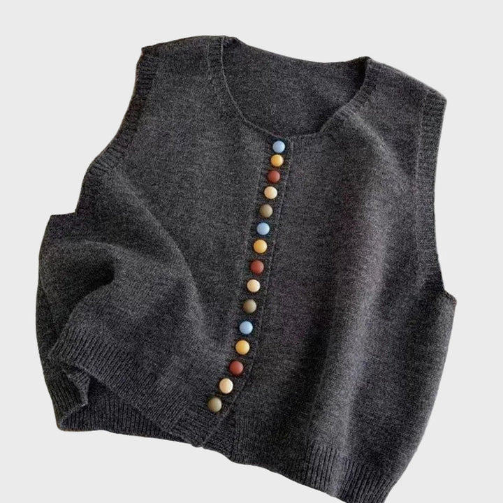 Clara | Classic Knit Vest