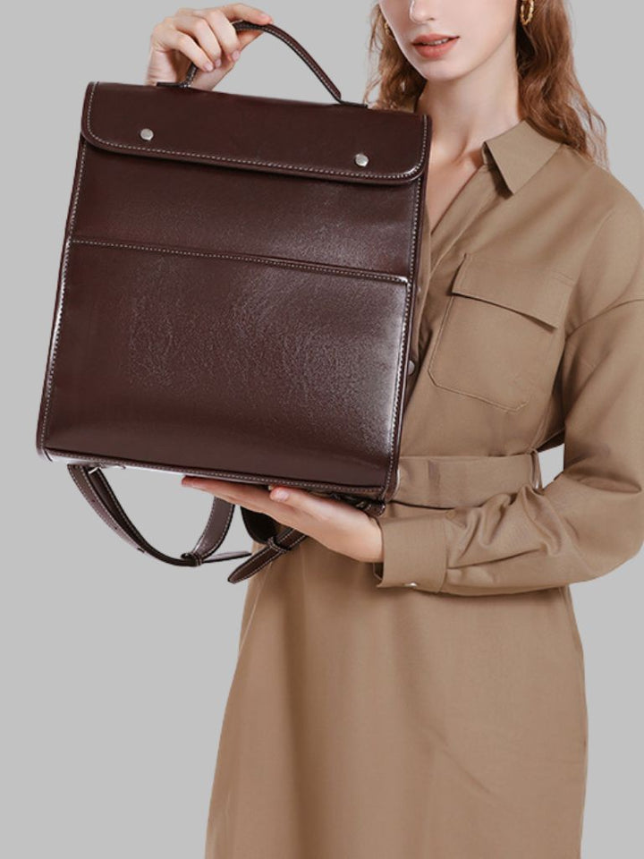 Suede Computer Backpack Sue | Stylish Laptop Backpack – NORÁ Hamptons