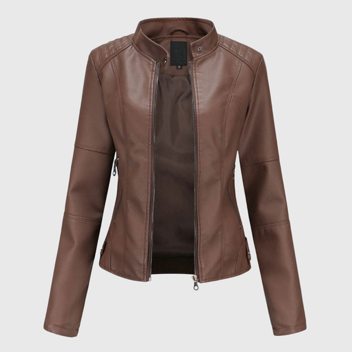 Giorgina™ - Chic Women's Leather Jacket