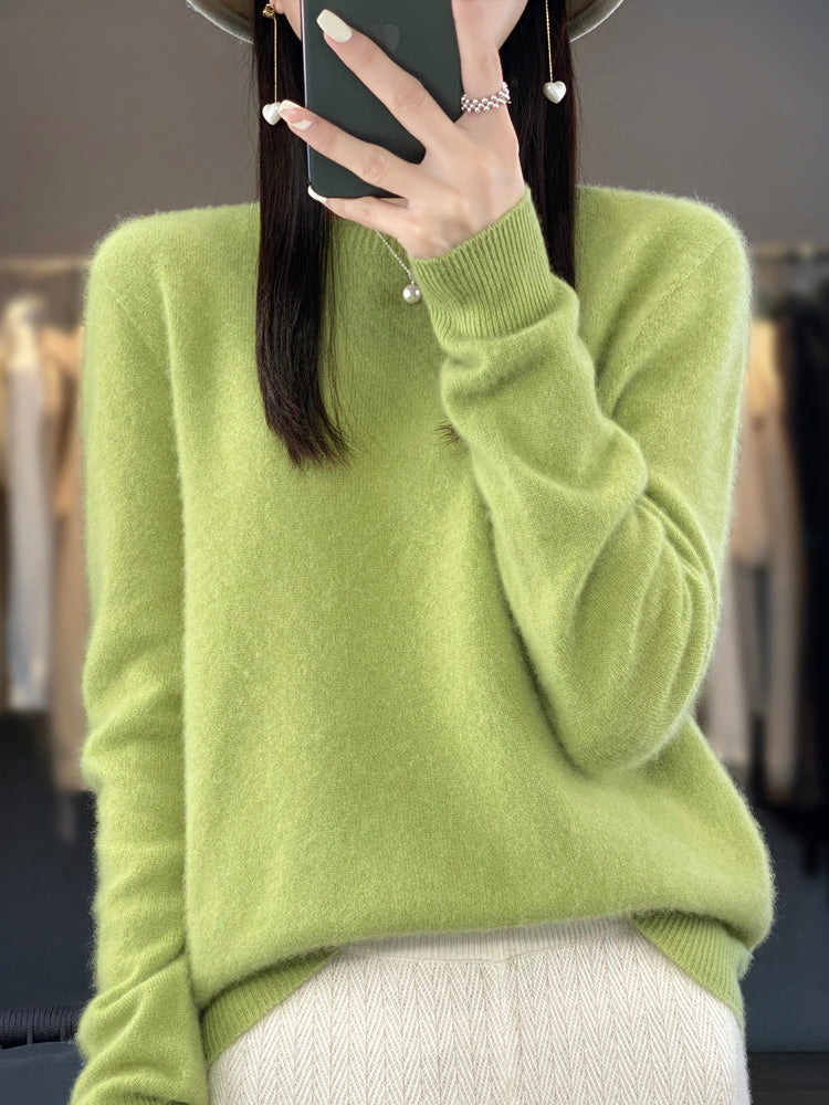 Anette | Soft Cotton Knit Sweater