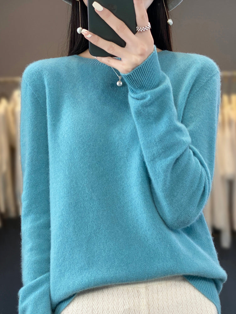 Anette | Soft Cotton Knit Sweater