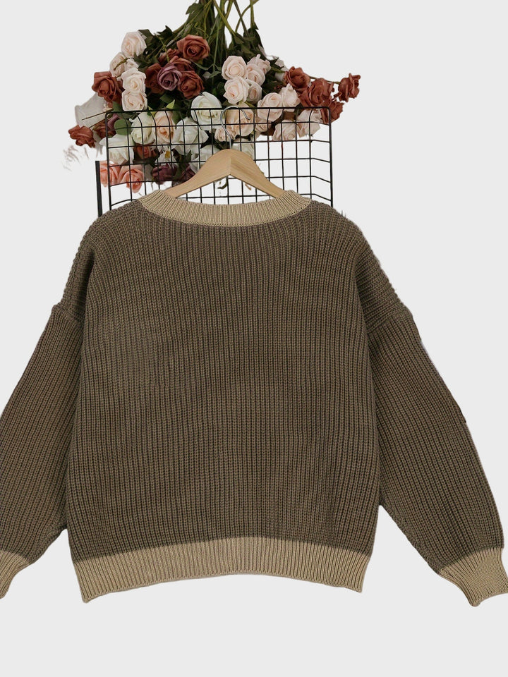 Elena | Knitted Pocket Cardigan