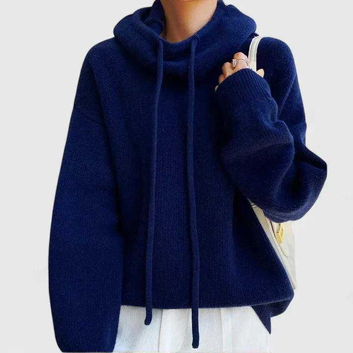 Marie | Soft Knit Hoodie for Ultimate Comfort